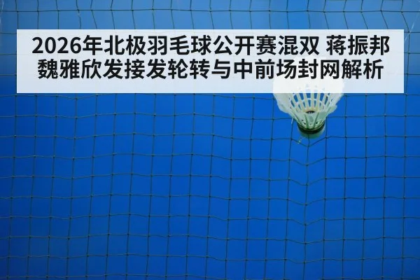 badminton net shot